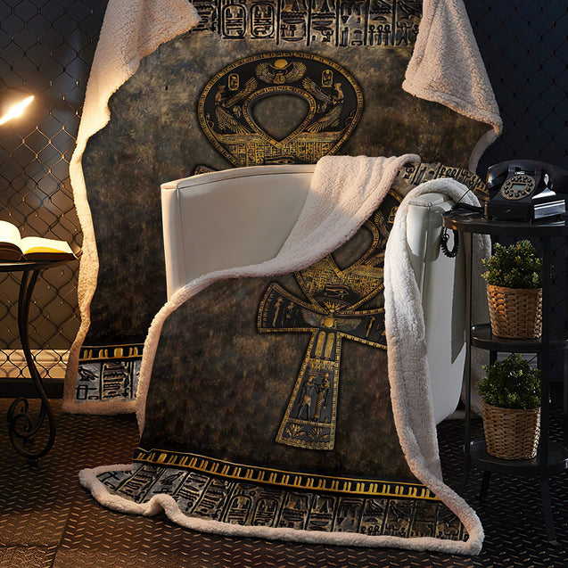 Ancient Egypt 3D All Over Printed Blanket