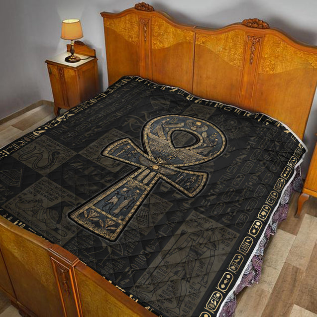 Ancient Egypt 3D All Over Printed Quilt