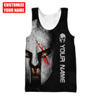 Custom Name King Lion 3D All Over Printed Unisex Shirts