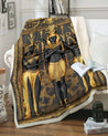 Ancient Egypt 3D All Over Printed Blanket