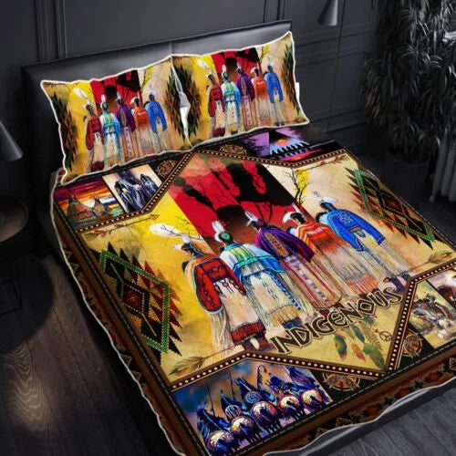 Native American Indigenous 3D All Over Printed Bedding Set