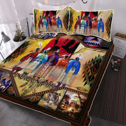 Native American Indigenous 3D All Over Printed Bedding Set