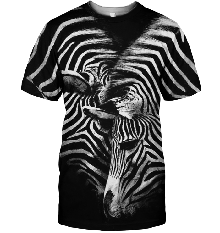 3D All Over Print Zebra Shirt-Apparel-6teenth World-T-Shirt-S-Vibe Cosy™