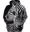 3D All Over Print Zebra Couples Shirt-Apparel-6teenth World-Hoodie-S-Vibe Cosy™