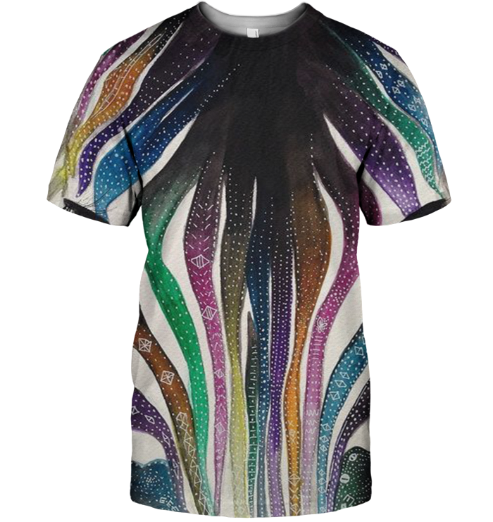 3D All Over Print Colourful Zebra Shirt-Apparel-6teenth World-T-Shirt-S-Vibe Cosy™