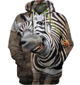 3D All Over Print Funny Zebra Face Shirt-Apparel-6teenth World-Hoodie-S-Vibe Cosy™