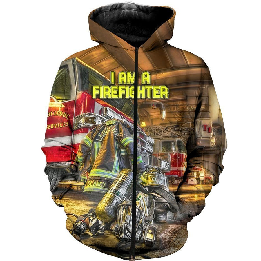 3D All Over Printed Fire Fighter Job-Apparel-HP Arts-Hoodie-S-Vibe Cosy™