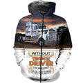 3D All Over Printed Truck Kenworth Shirts-Apparel-HP Arts-ZIPPED HOODIE-S-Vibe Cosy™