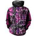 3D Printed Muddy Girl Camo Clothes-Apparel-HP Arts-ZIPPED HOODIE-S-Vibe Cosy™
