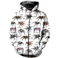 3D All Over Printed Tarantulas of the World Shirts-Apparel-6teenth World-ZIPPED HOODIE-S-Vibe Cosy™