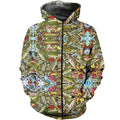 3D All Over Printed Fishing Art Shirts-Apparel-HP Arts-ZIPPED HOODIE-S-Vibe Cosy™