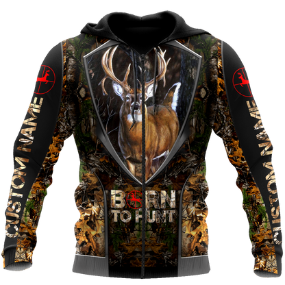 Premium Hunting for Hunter Custom Name 3D Printed Unisex Shirts