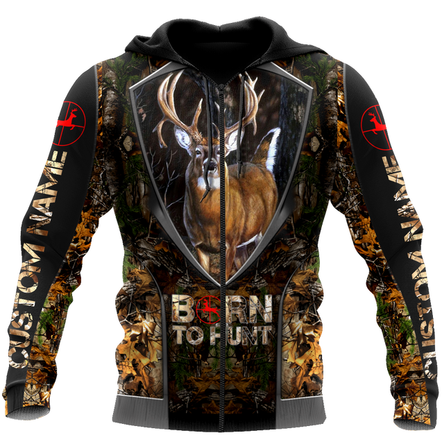 Premium Hunting for Hunter Custom Name 3D Printed Unisex Shirts