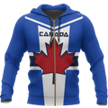 Canada Active Zip Hoodie PL-Apparel-PL8386-Zipped Hoodie-S-Vibe Cosy™