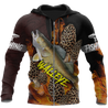 Walleye Fishing with morels mushrooms 3D all over printing shirts for men and women TR250201 - Amaze Style™-Apparel