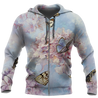 Butterfly Sweet Garden 3D Winter Clothes TR091104-Apparel-NNK-Zipped Hoodie-S-Vibe Cosy™