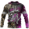 Cobia Fishing camo all over printed shirts for men and women purple color TR251202 - Amaze Style™-Apparel