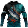 Saltwater Fishing on the helm 3D all over shirts for men and women TR030301 - Amaze Style™-Apparel