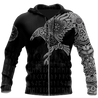 Vikings - The Raven of Odin Tattoo - Amaze Style™-Apparel