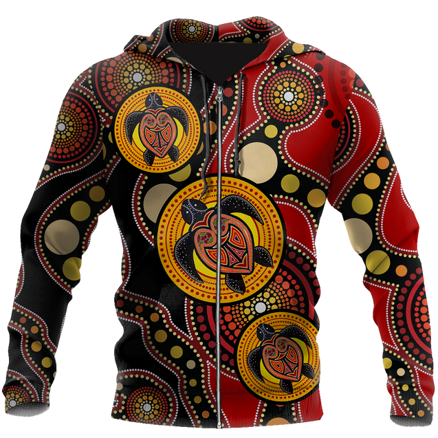 Aboriginal Australia Indigenous Turtles Painting Art shirts for men and women TR2606202S