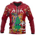 Beautiful 3D Over Printed Christmas Collection HG-JJ12101-Apparel-HG-Zipped Hoodie-S-Vibe Cosy™