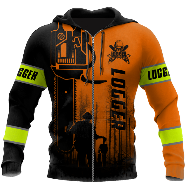 Premium Logger Man Orange Unisex Shirts DL20103205