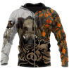 Boar Hunter Oreange Camo 3D All Over Print  Hoodie DL20102003