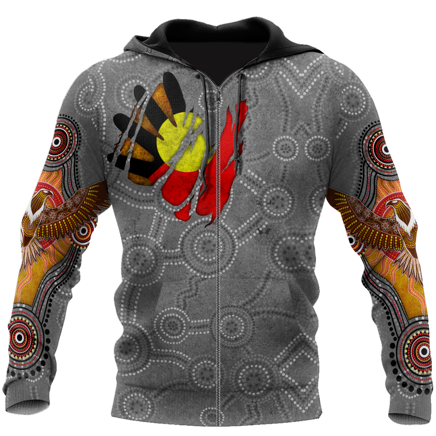 Aboriginal Australia In my heart Indigenous Painting Art 3D shirts