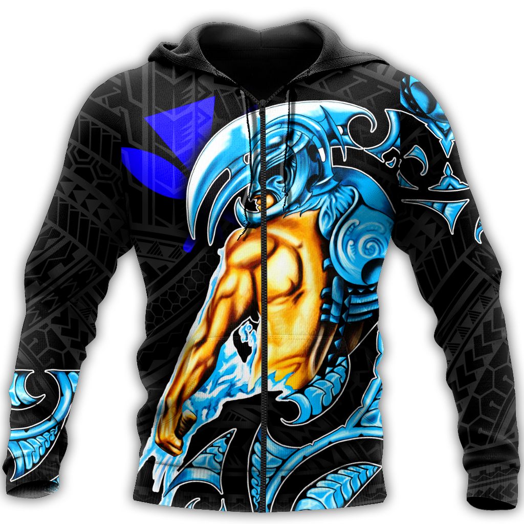 Amazing Polynesian Warrior Unisex Deluxe Hoodie ML NTN1210203ND