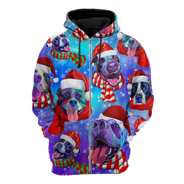 Pit Bull Xmas Unisex Shirts TR1710204