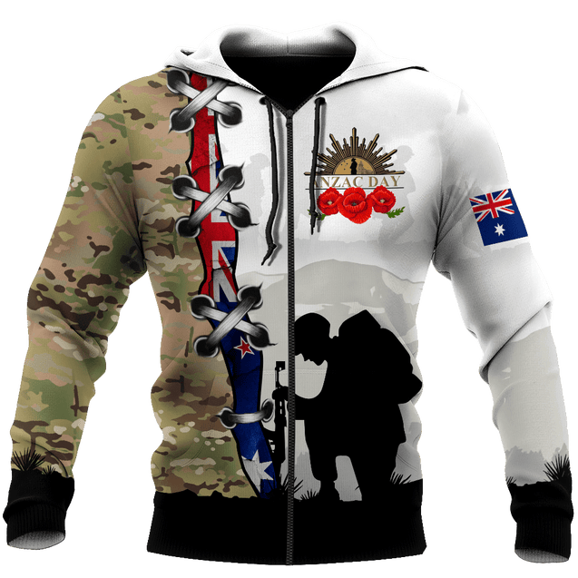 Premium Unisex Hoodie Anzac Day ML