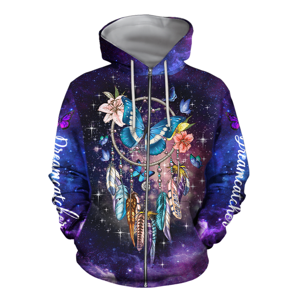 Beautiful Dreamcatcher 3D All Over Printed Shirt-Apparel-TA-Zip-S-Vibe Cosy™
