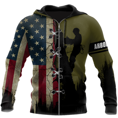 Premium Unisex All Over Printed Arborist Shirts MEI