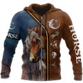 Love Horse 3D All Over Printed Shirts TR0705203-Apparel-MP-Zipped Hoodie-S-Vibe Cosy™