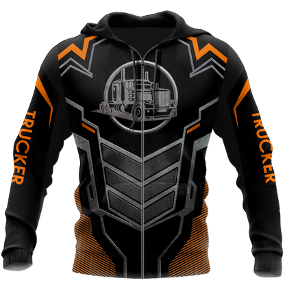 3D Trucker Armor Unisex Shirts TR2010203
