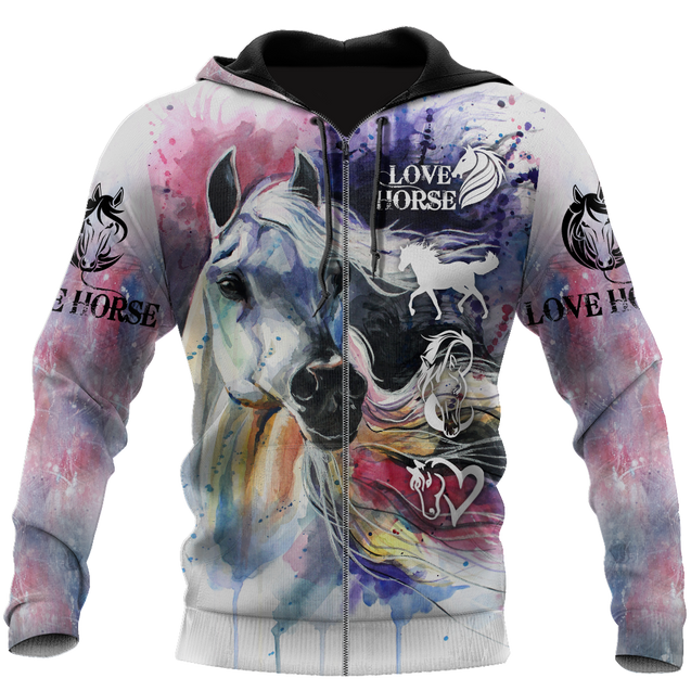 Beautiful Horse 3D All Over Printed Hoodie For Men And Women TR1411204