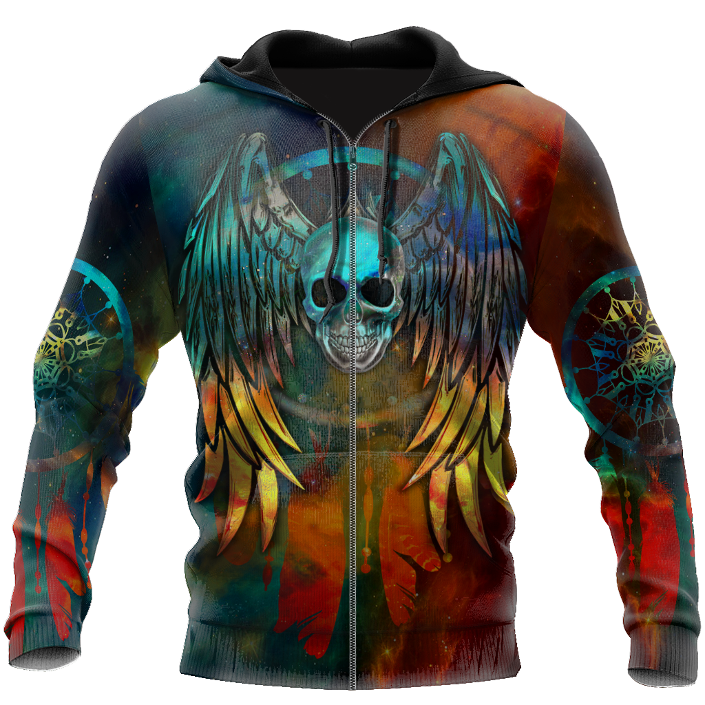 Premium Skull 3D All Over Printed Unisex Shirts
