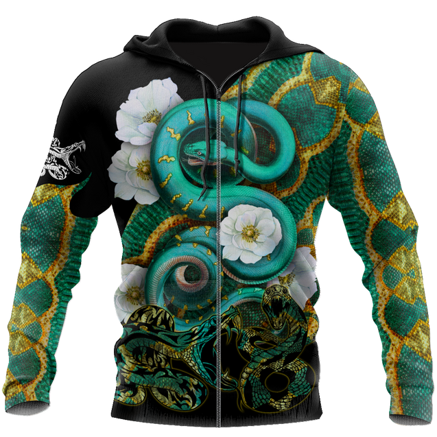 Snake 3D All Over Printed Unisex Shirt