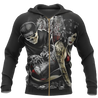 Tattoo Is My Life And Skull Is My Love PL214-Apparel-PL8386-Zipped Hoodie-S-Vibe Cosy™