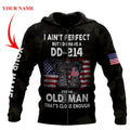 I ain't perfect but I do have a DD-214 shirts for men and women DD05202001-Apparel-Huyencass-Zipped Hoodie-S-Vibe Cosy™