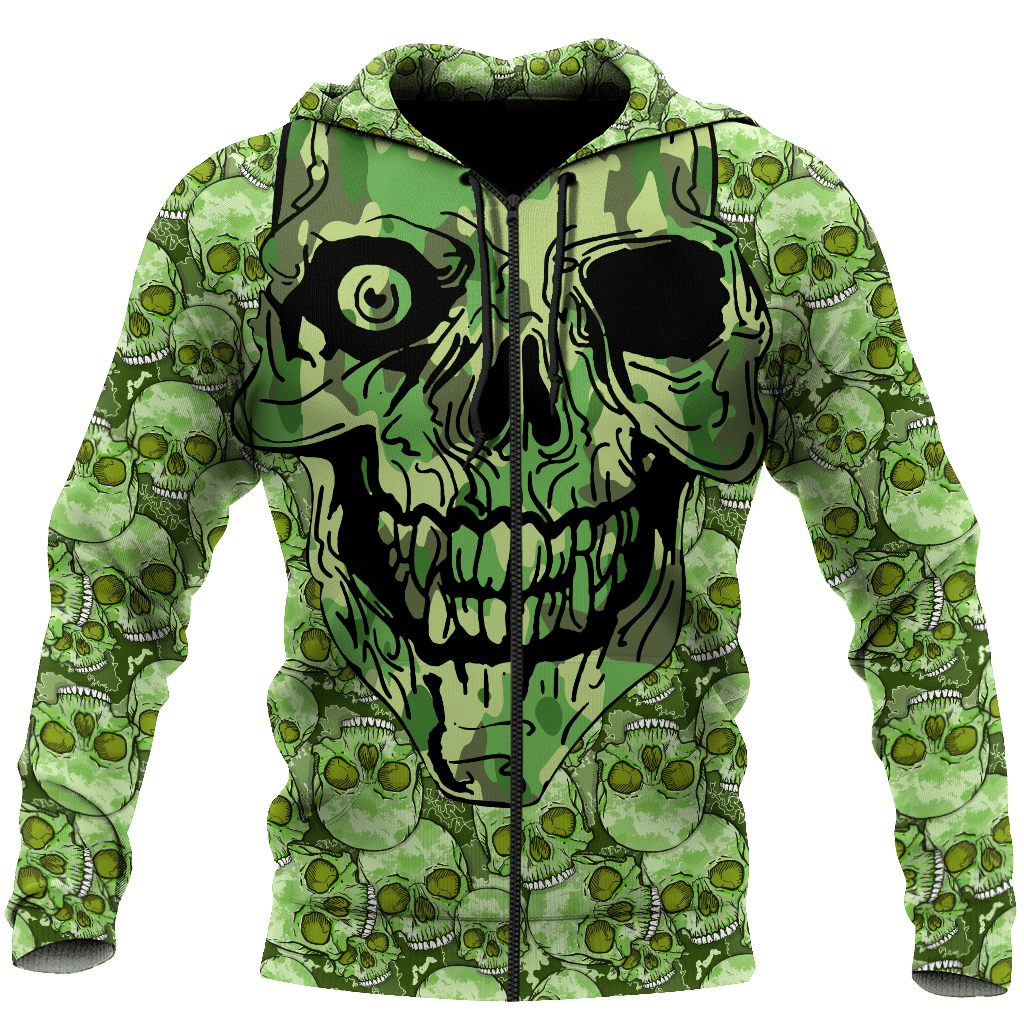 Premium Skull 3D All Over Printed Unisex Shirts