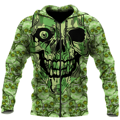 Premium Skull 3D All Over Printed Unisex Shirts