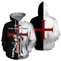 3D All Over Printed The Rise of the Knights Templar Shirts-Bee-HP Arts-Zipped Hoodie-XS-Vibe Cosy™