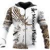 Camo Tattoo Moose Hunting Hoodie T-Shirt Sweatshirt NM-Apparel-NM-Zip-Hoodie-S-Vibe Cosy™