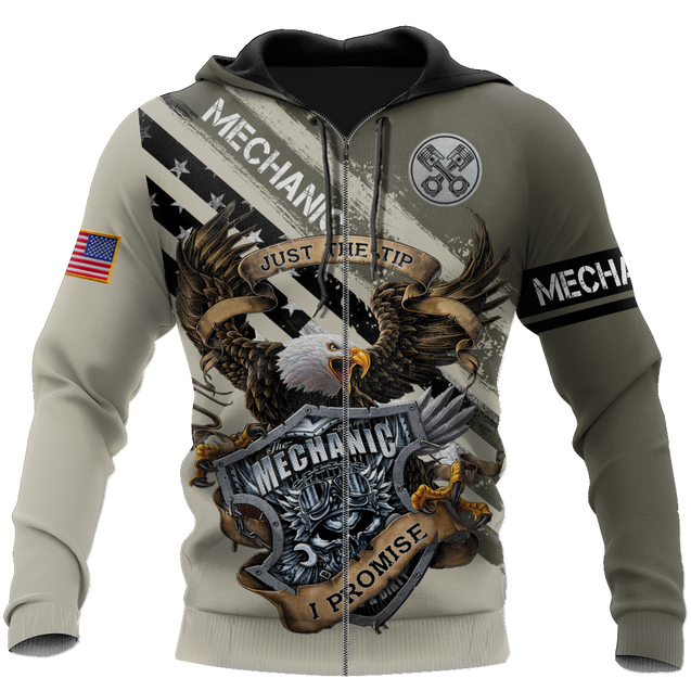 Mechanic All Over Printed Hoodie For Men and Women TR1710206