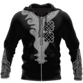 Panther African Classic Pattern 3D All Over Print Hoodie DL