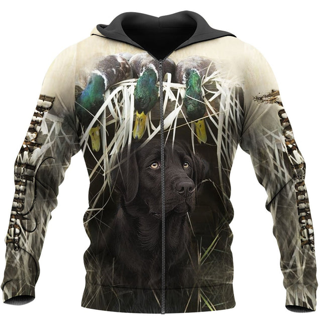 Mallard Duck Hunting 3D All Over Printed Shirts for Men and Women TT221001-Apparel-TT-Zipped Hoodie-S-Vibe Cosy™