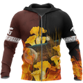 Beautiful Chanterelle mushrooms 3D all over printing shirts for men and women TR0405202-Apparel-Huyencass-Zipped Hoodie-S-Vibe Cosy™
