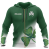 Ireland Shamrock Hoodie NM-Apparel-NM-Zip Hoodie-S-Vibe Cosy™