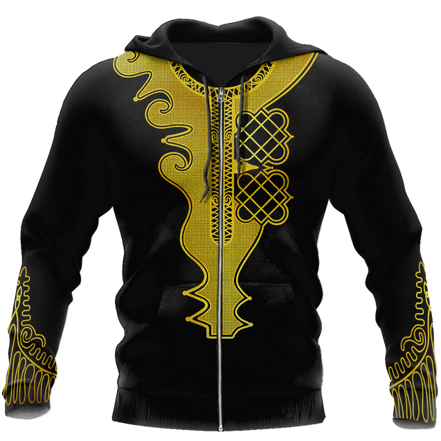 Black Panther African Classic Pattern 3D All Over Print Hoodie